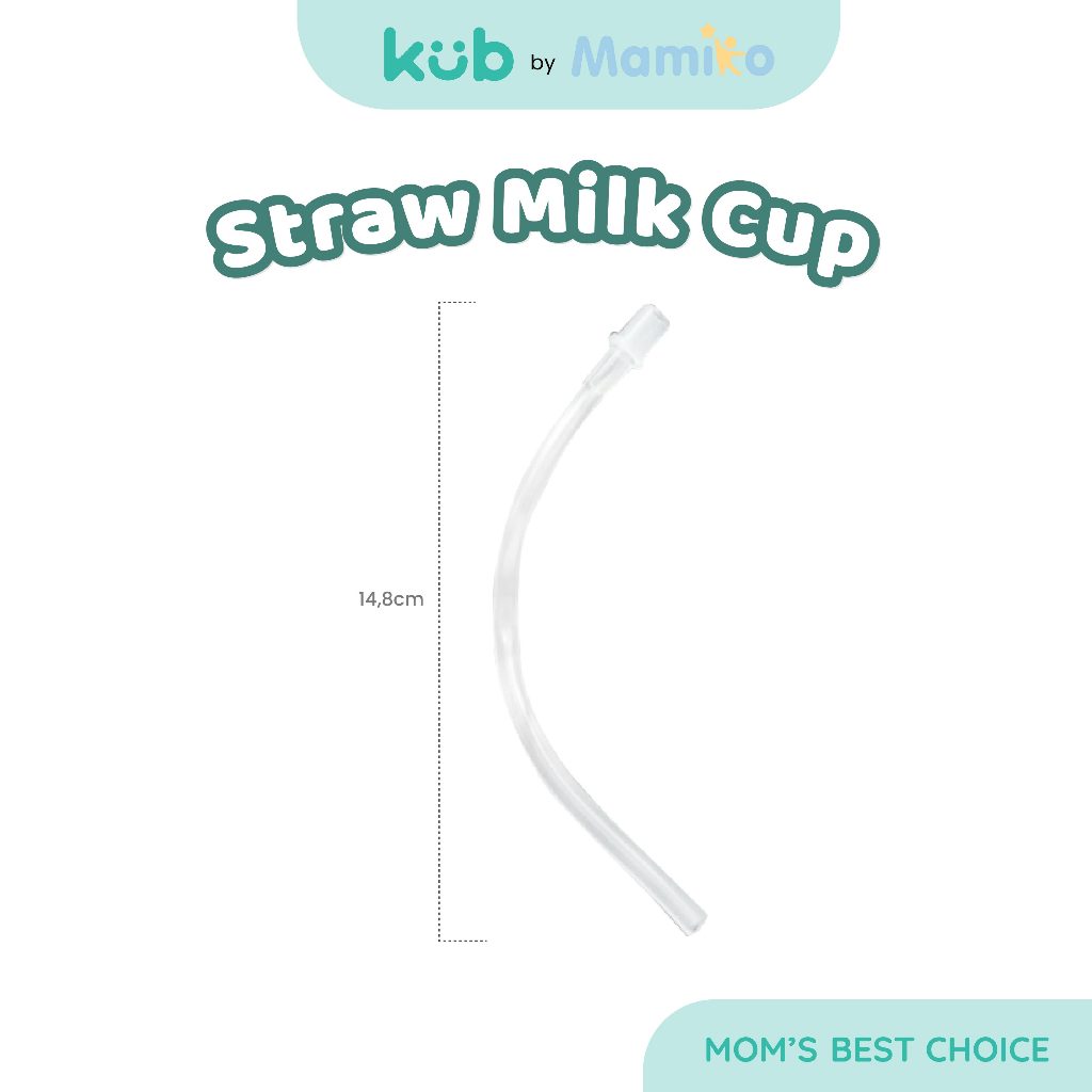 KUB Sedotan Gelas Susu Bayi Anak 260 ML | Sedotan PP Silicone Mudah Di Bersihkan | Gelas Susu Bayi A