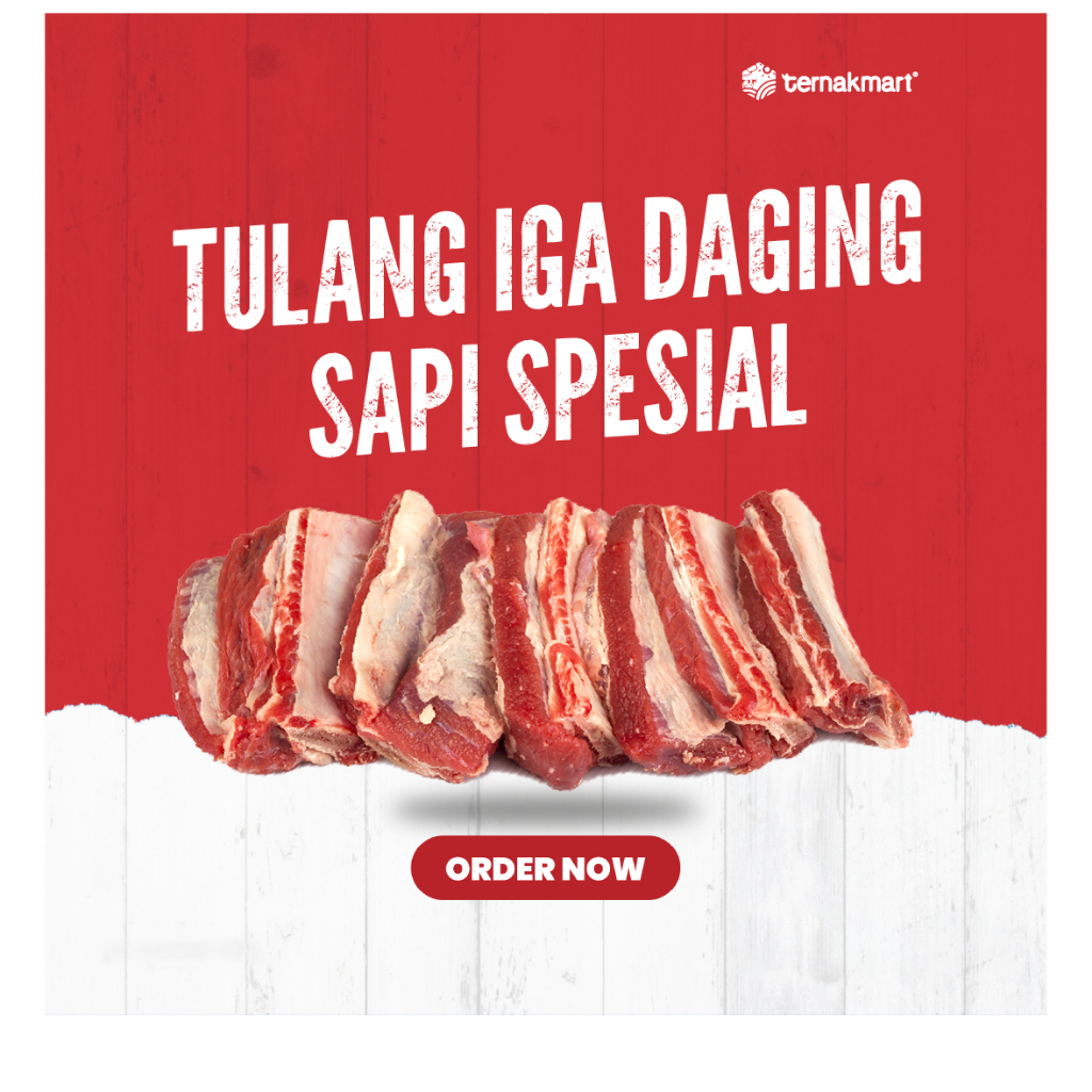

[4.4 Promo Bagi-bagi Bonus] Ternakmart Iga Spesial Daging Sapi 250gr 500gr Masakan Puasa