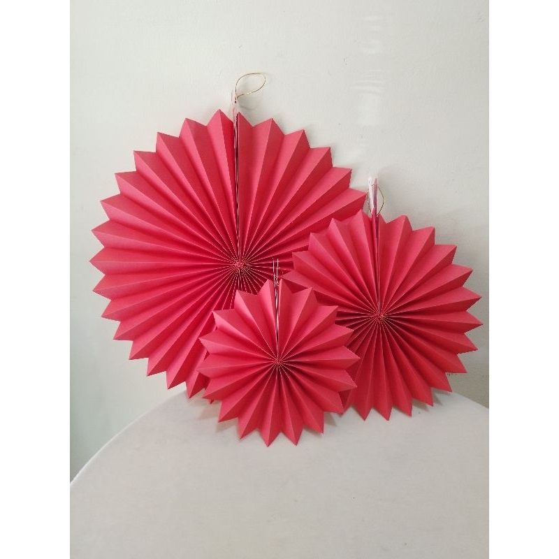 

Kipas Dekorasi Pesta(1 Pack isi 6 pcs)