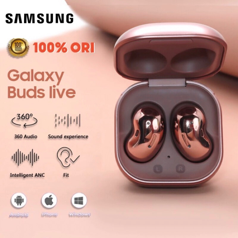 Samsung Galaxy Buds Live earphone bluetooth 100% Original in ear earphone earphone wireless headphon