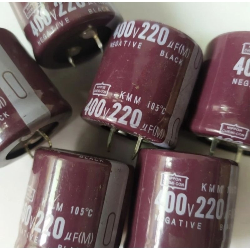 Kapasitor 220uf-400v/Elco 220uf-400v