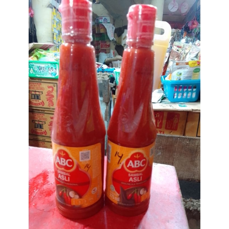 

Saos sambal abc botol tanggung