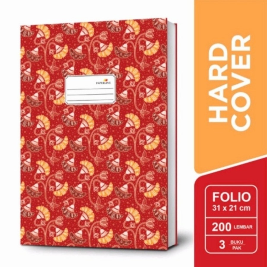 

Buku Folio Paperline Hardcover 200 Lembar
