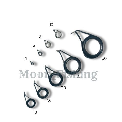 [9pcs] Ring guide /cincin set kaki 1 black nikel
