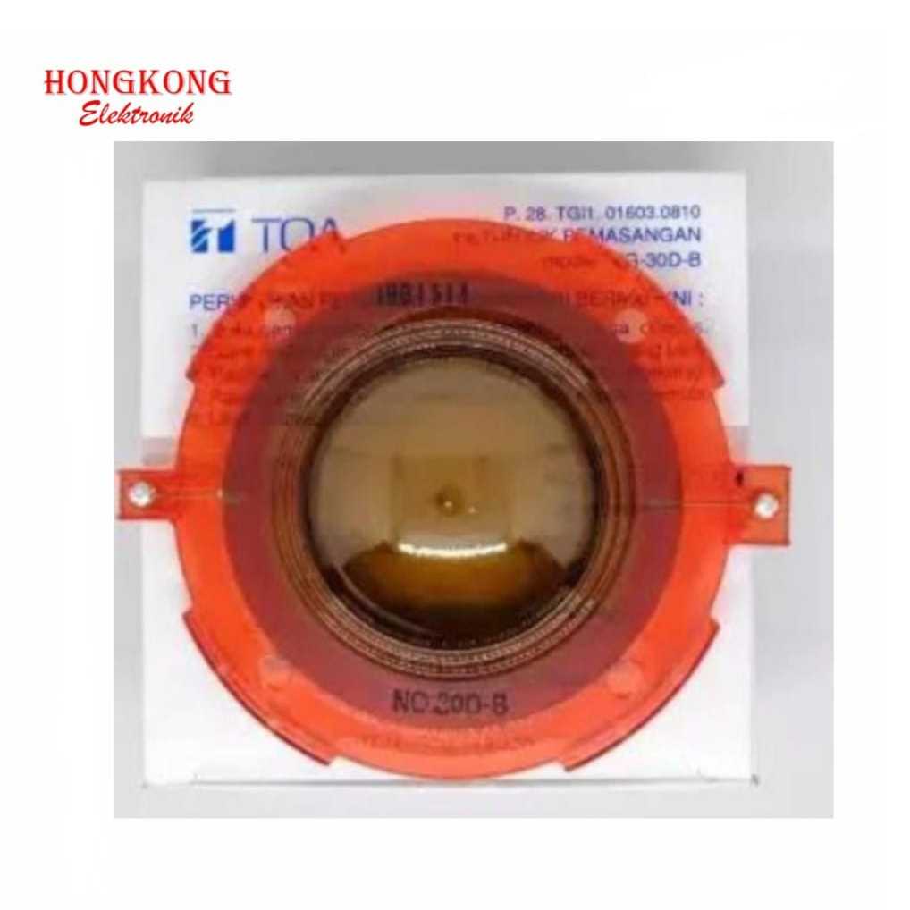 Spul Speaker TOA 50 watt diafragma ZG 30D-B