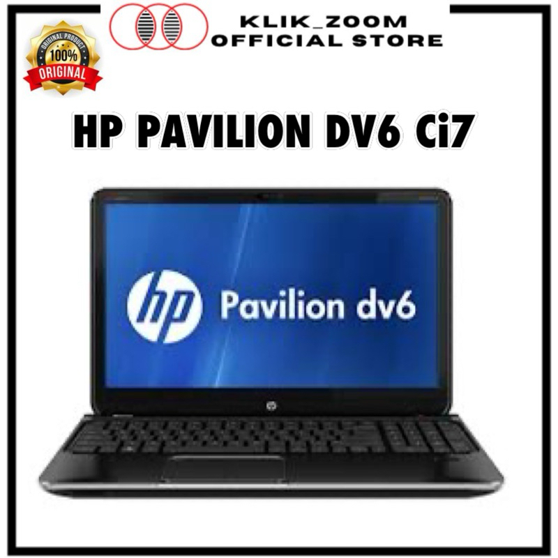 LAPTOP HP PAVILION DV6 i7 ORIGINAL