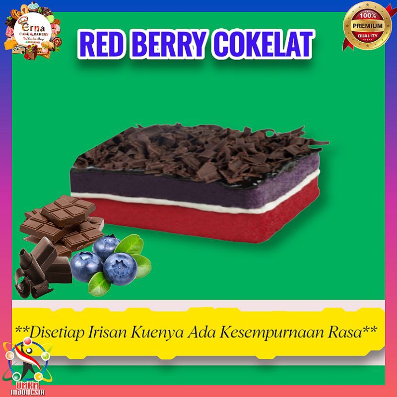 

BOLU KUKUS REDBERRY COKELAT - Paket Hemat 3 Kue / 3 Pack