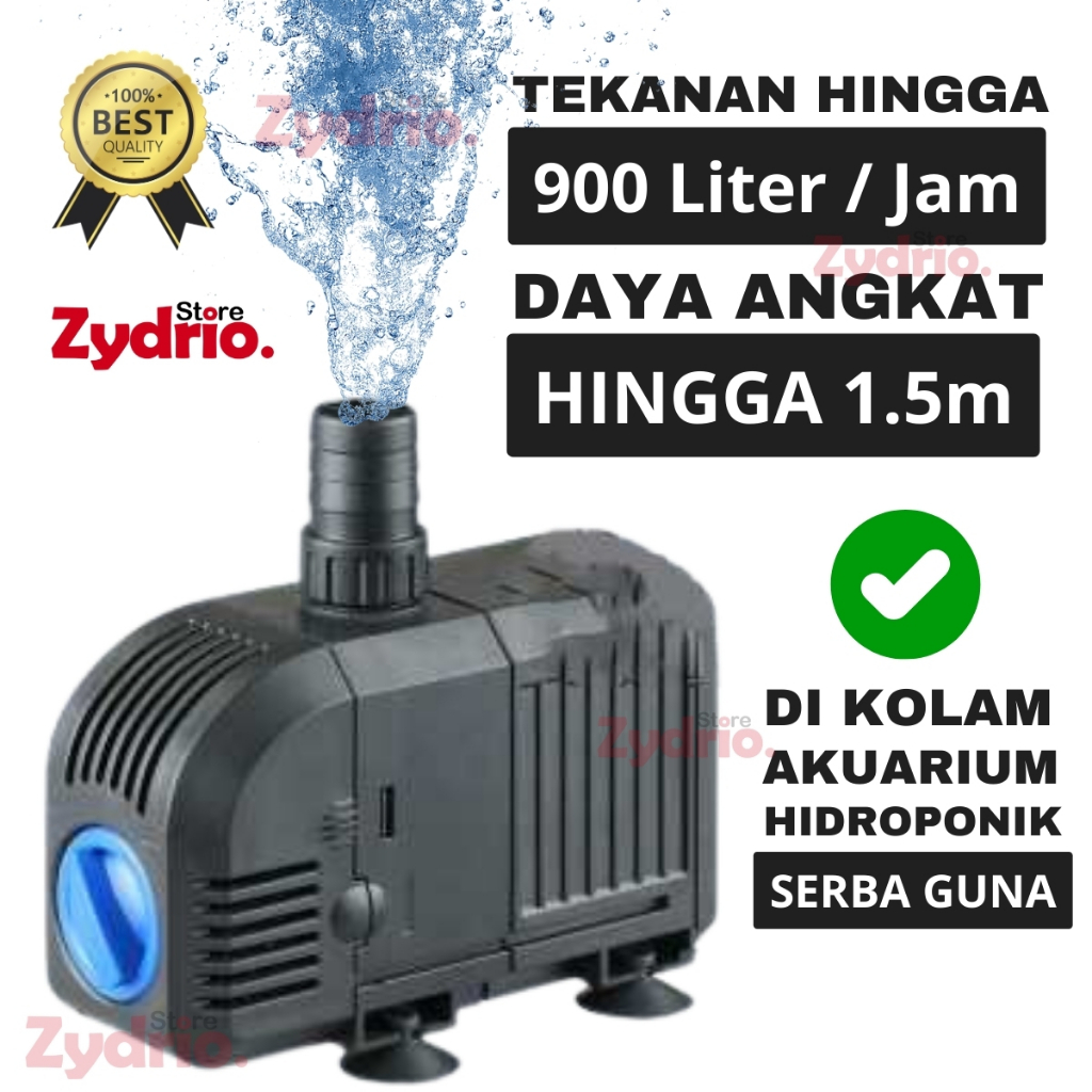 Pompa Air Aquarium 20 Watt / Mesin Sedot Air Akuarium Kolam Hidroponik