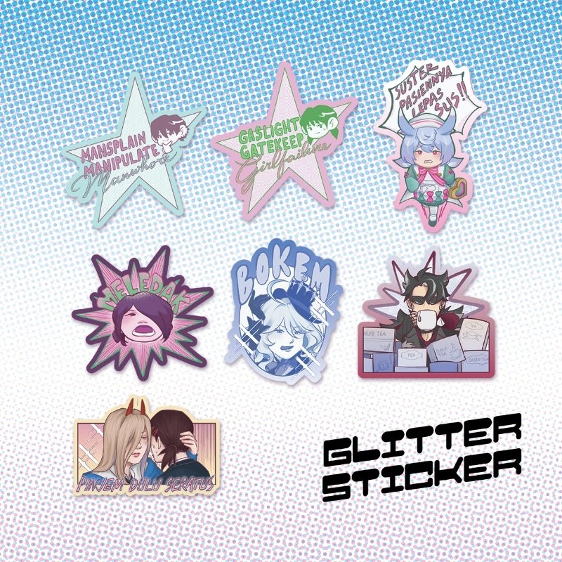 

[CLEARANCE] Various Diecut Sticker by diuwukan