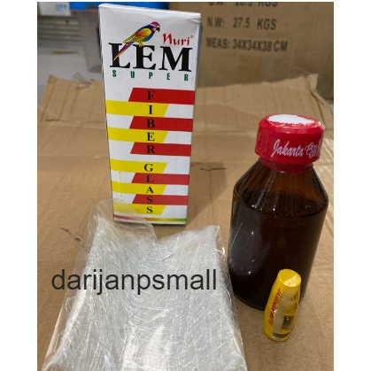 Lem Fiber Glass Cap Nuri Mengatasi Bocor Lem Toren / Lem Bak Mandi