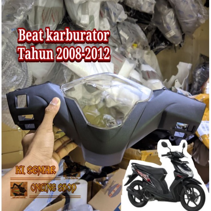 Sale paket cover batok lampu belakang  mika km kaca speedometer honda beat karbu lama beat karburato