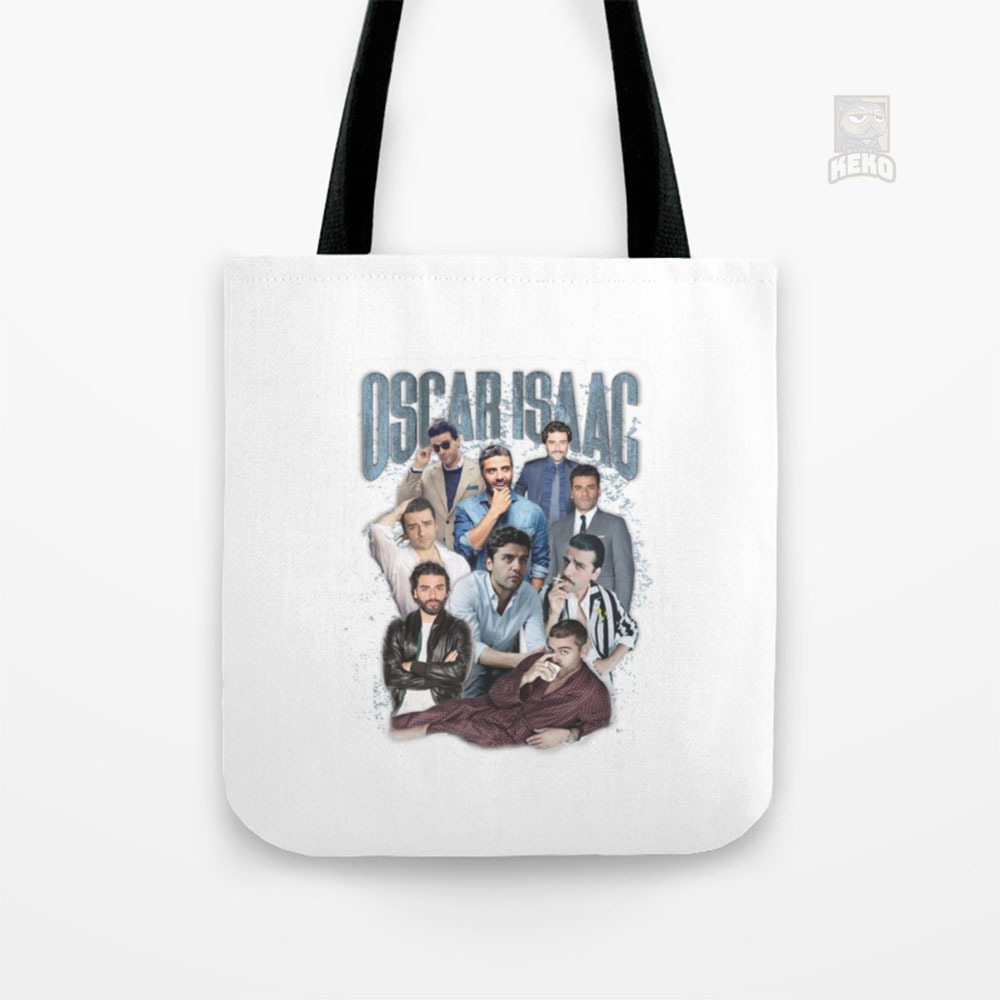 Oscar Isaac Tote Bag Kanvas premium