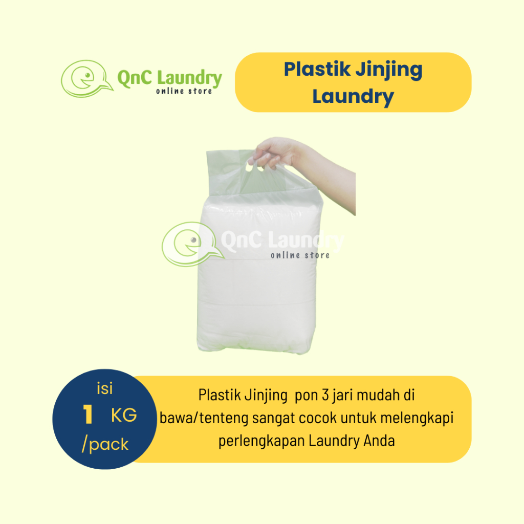 Plastik Jinjing Laundry 3 Jari