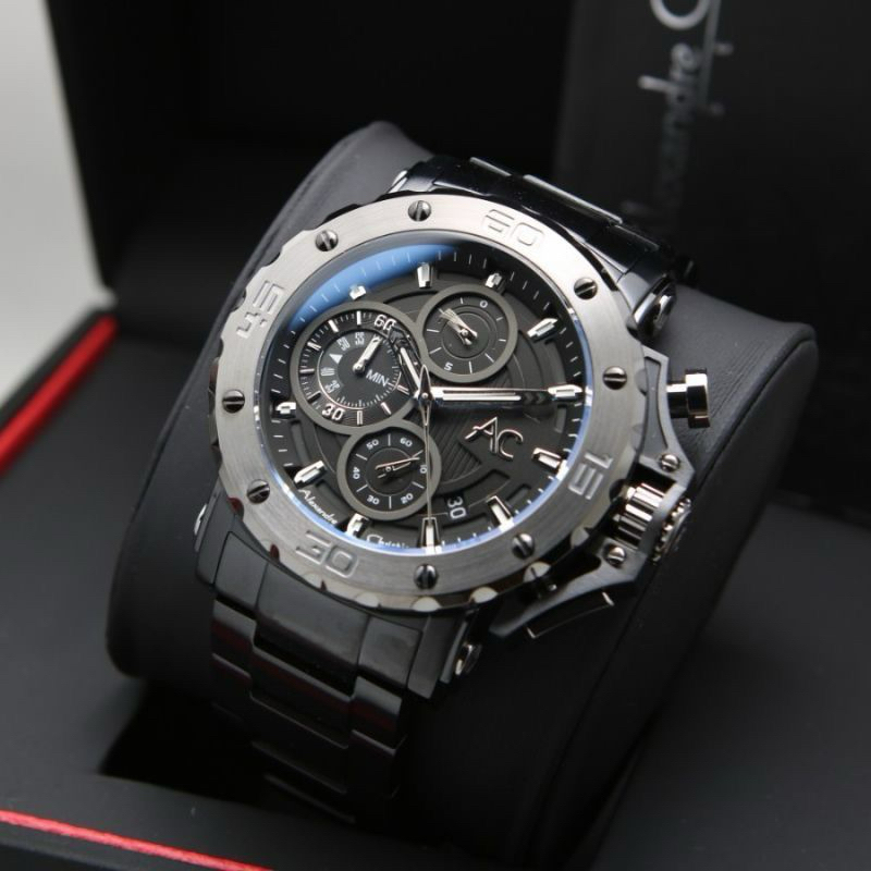 Jam Tangan Alexandre Christie 9205 Original