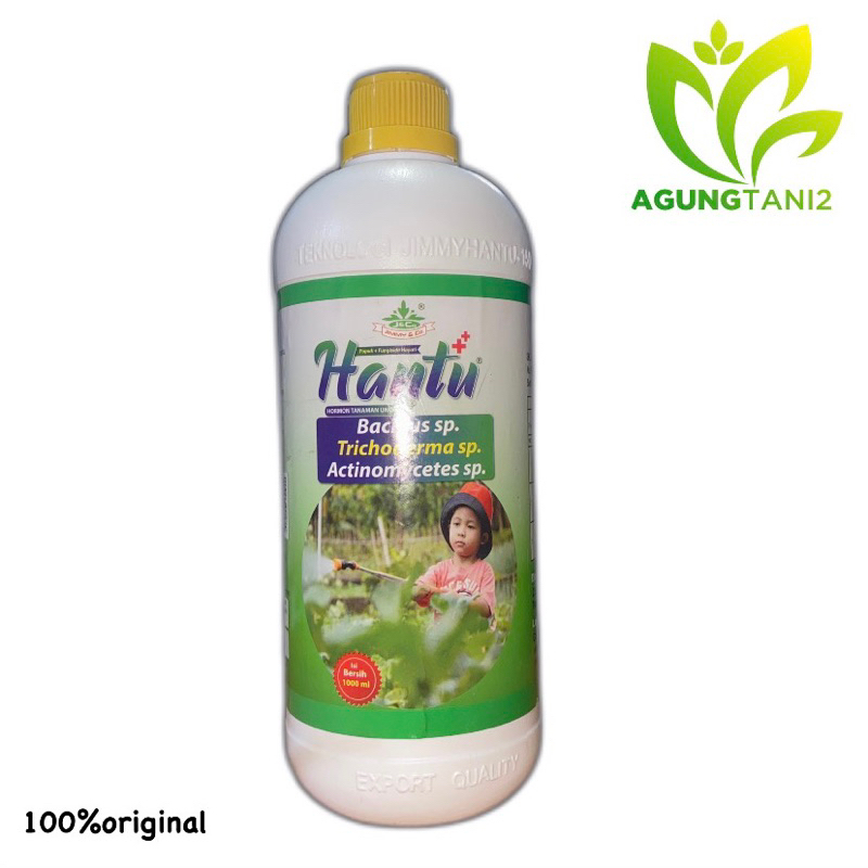 pupuk + Fungsida hayati hantu bacillus sp. Trichoderma sp (1liter)