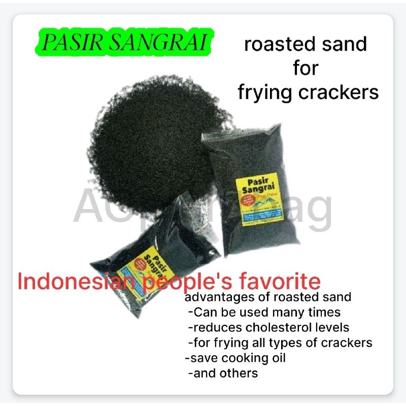 

1kg.pasir sangrai untuk menggoreng krupuk