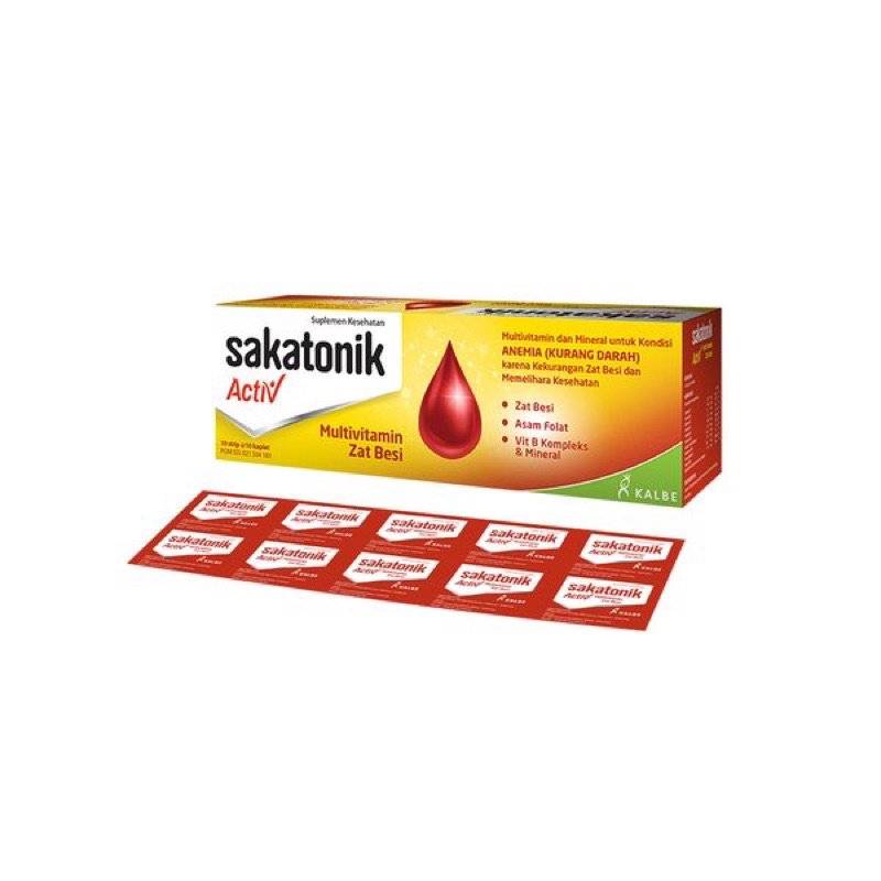 Sakatonik Liver 100 Tablet - Multivitamin Zat Besi