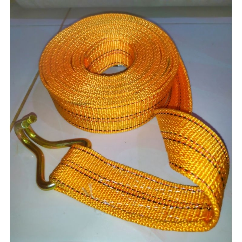 Tali sabuk webbing 5cm 7½ meter Ex.Cargo