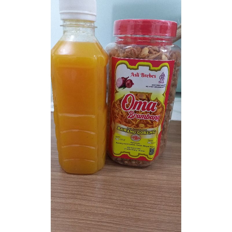 

bawang goreng khas Brebes & sirup markisa asli home made
