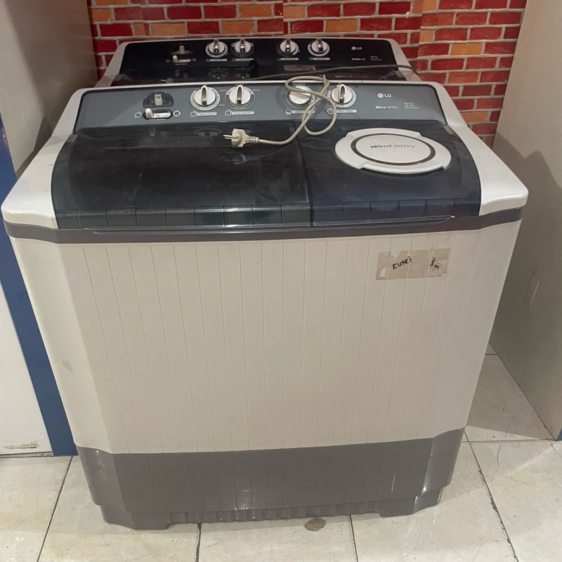 mesin cuci LG 2 tabung kap 16kg