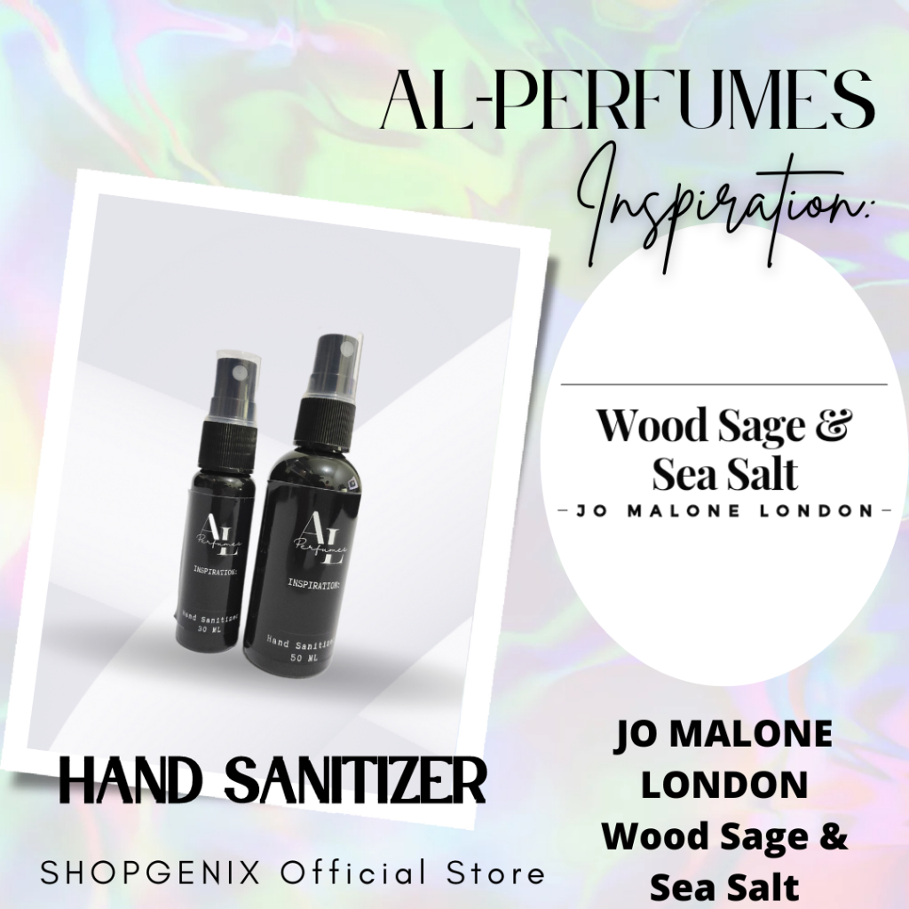Hand Sanitizer Antiseptik Spray INSPIRED BY JO MALONE LONDON Wood Sage & Sea Salt