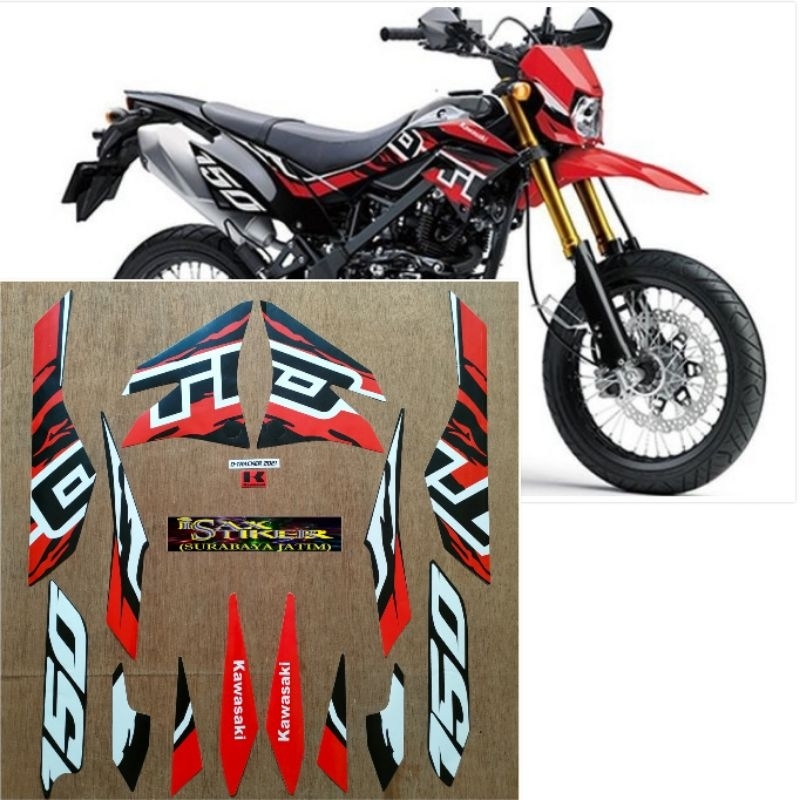 Striping Kawasaki D-TRACKER d tracker tahun 2021