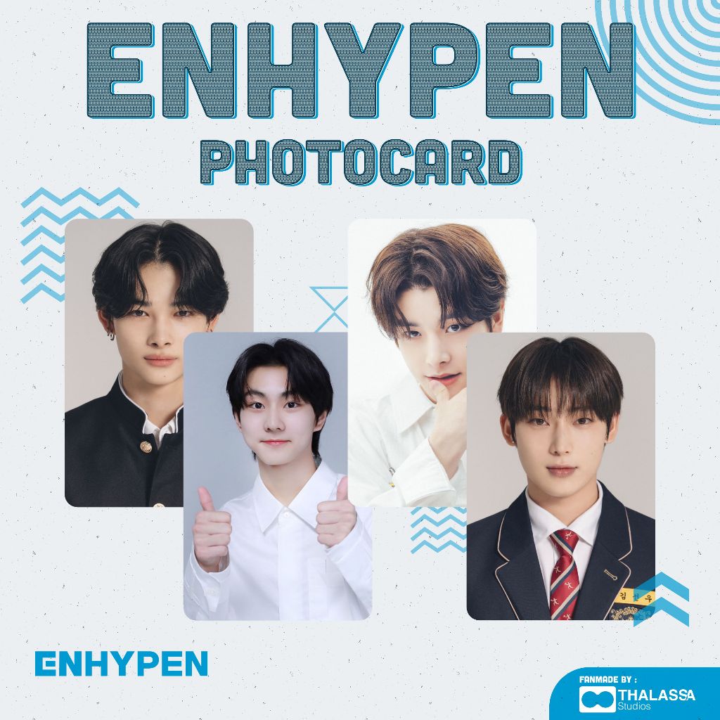 Photocard Enhypen KPOP PC Photopack Selca Unofficial Fanmade - SATUAN