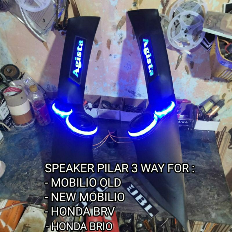 SPEKER PILAR 3 WAY UNTUK MOBIL BRV/MOBILIO/BRIO