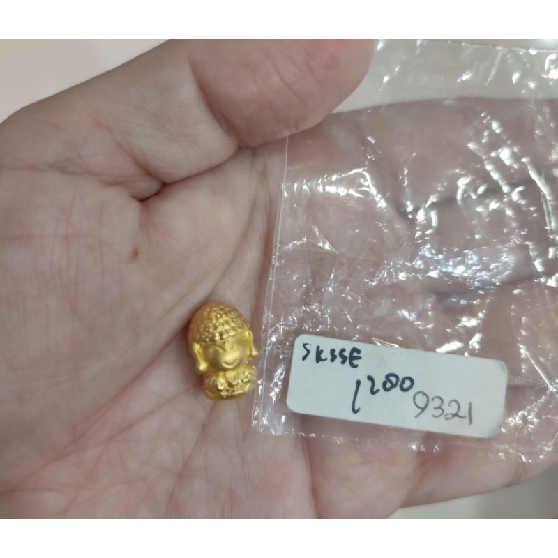 Gelang emas 24k budha gautama