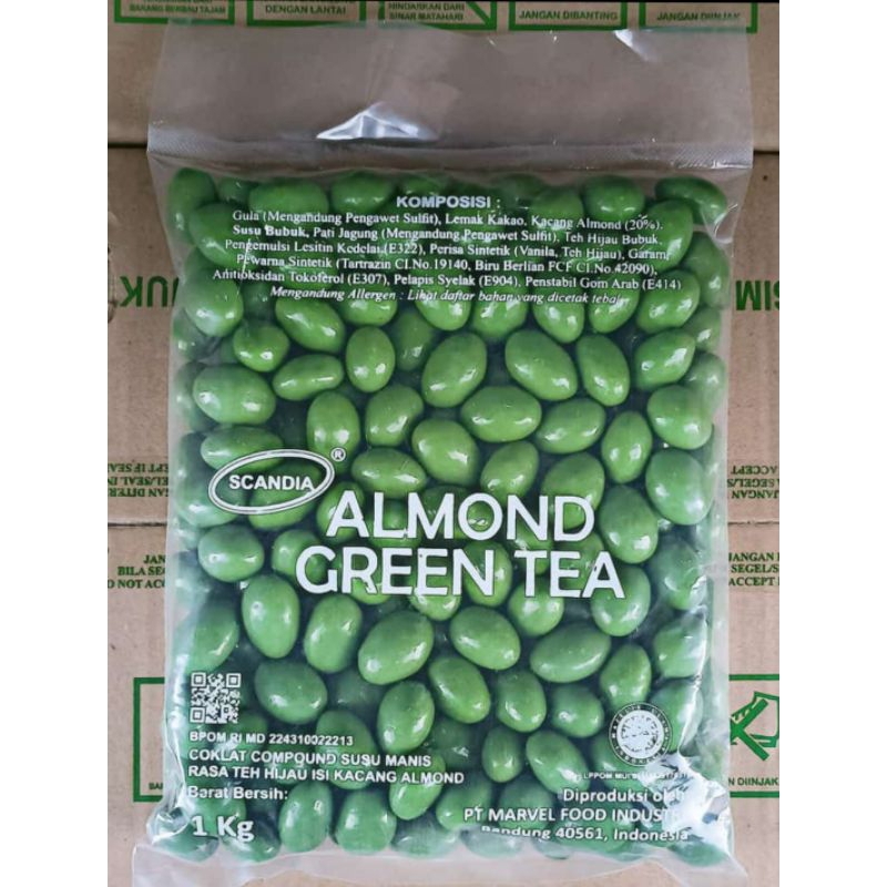 

ALMOND GREEN TEA