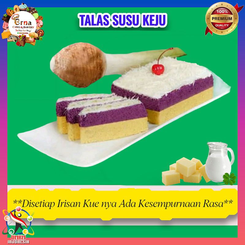 

BOLU KUKUS TALAS SUSU KEJU - Bolu Kukus Qualitas Terbaik - Kue Bolu - Bolu Cake - Bolu Kukus