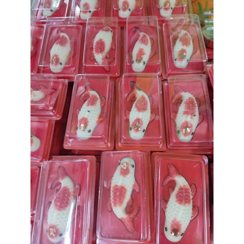 

Kue Keranjang Bentuk Ikan Spesial Imlek