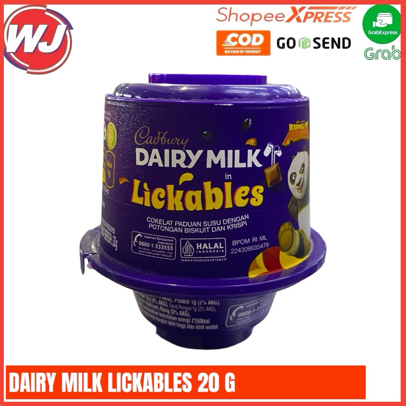 

DAIRY MILK LICKABLES