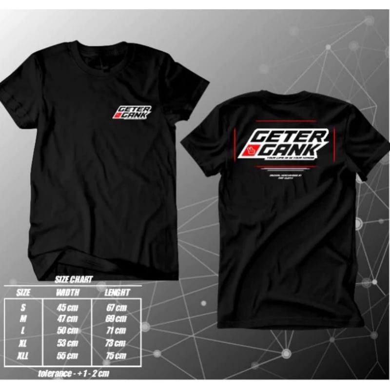 KAOS CETER GANK TERBARU