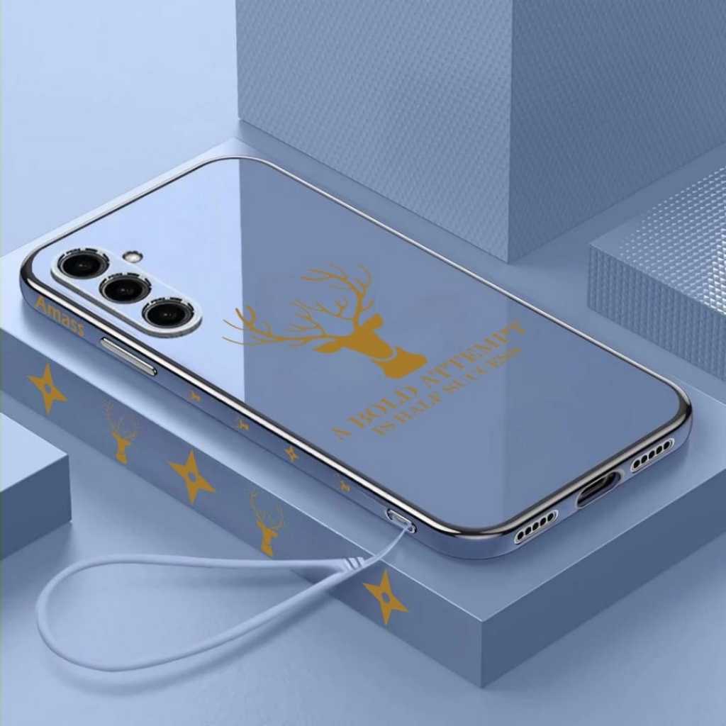 Case Samsung Galaxy A11 / M11 Silicone Softcase Plating Deer Plus Tali