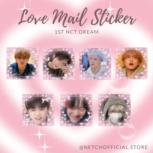 {BISA COD} LOVE MAIL STICKER (20pcs) || ENHYPEN & NCT DREAM || BISA CUSTOM