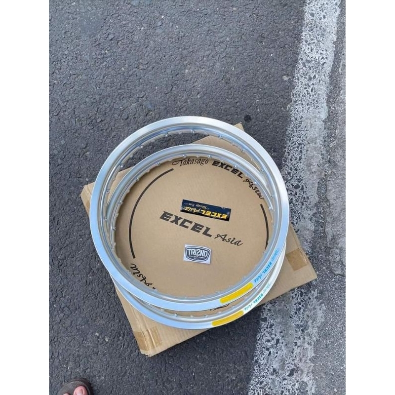 Velg Takasago Excel Asia Silver 160 185 ring 17 veleg tea 160/185 17 velg TK asia