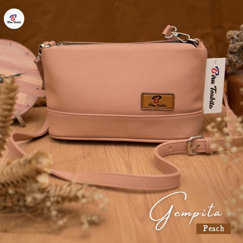 Tas selempang wanita, Gempita by Biru Tsabita, Tas Premium.