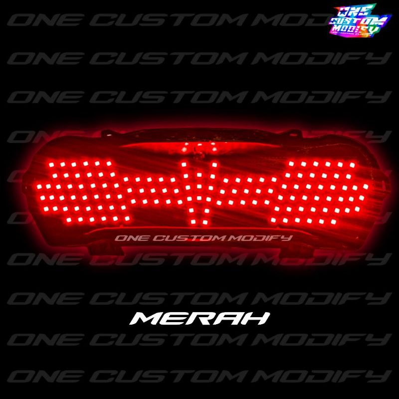 LAMPU REM RUNNING LED ADV 150 NEW ADV 160 GRATIS LED LASER STOPLAMP RUNNING AUTO MANUAL LAMPU BELAKA