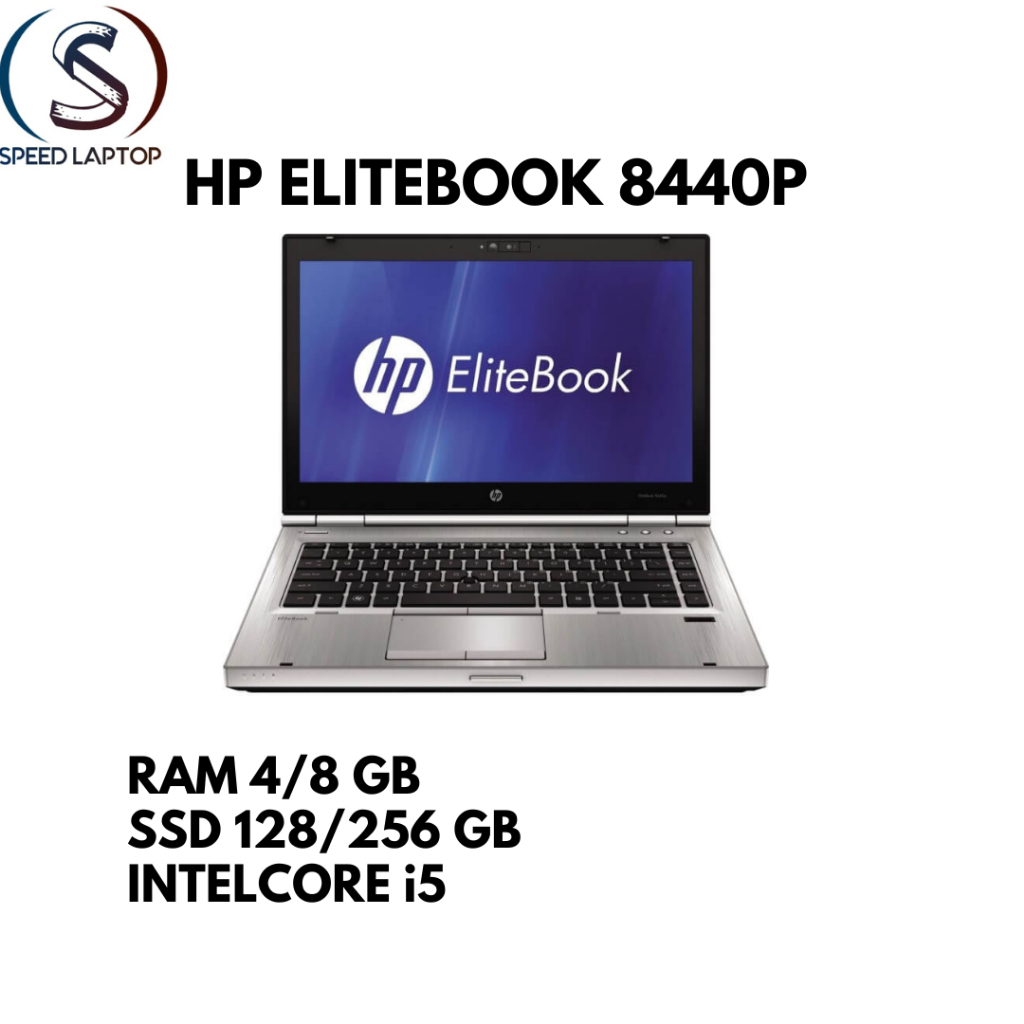 Laptop HP Elitebook 8440p/8460p/8470p Core i5 4/256GB SSD 14inch Murah