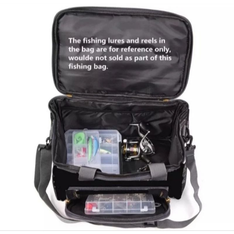 Tas pancing kapasitas besar/tas penyimpanan alat alat pancing