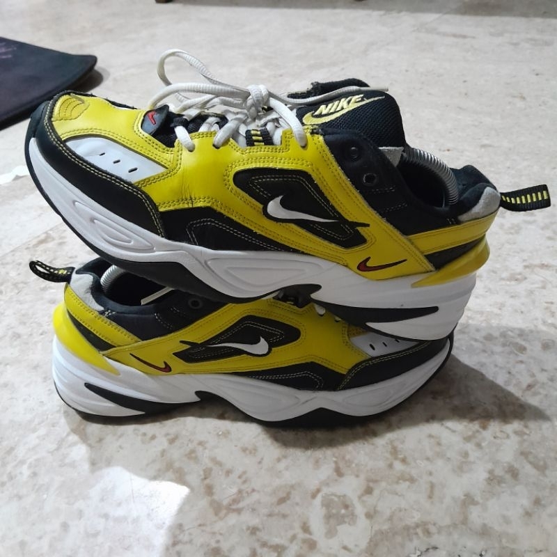Sepatu Running M2K Tekno Yellow Chunky Size 43 Preloved