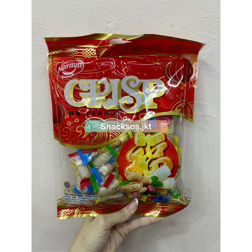 

NARAYA CRISPY CANDY CRISP PEANUT- CHINESE NEW YEAR