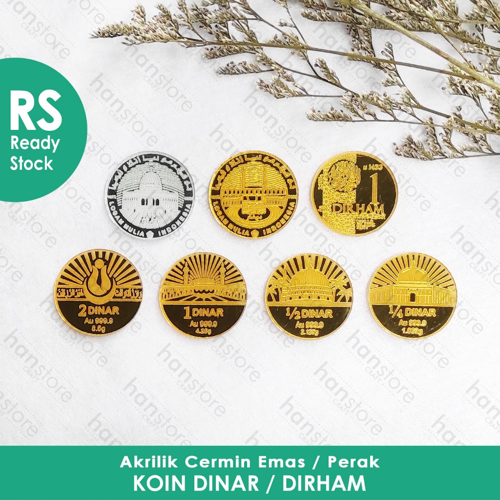 RS Replika Dinar & Dirham untuk mahar