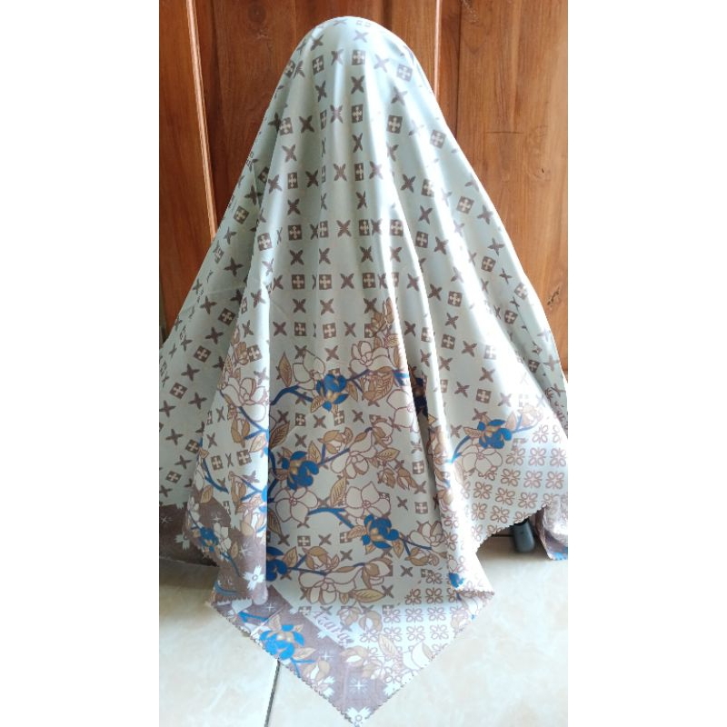 [130 x 130] JILBAB SYAR I SEGI EMPAT MOTIF VOAL PREMIUM
