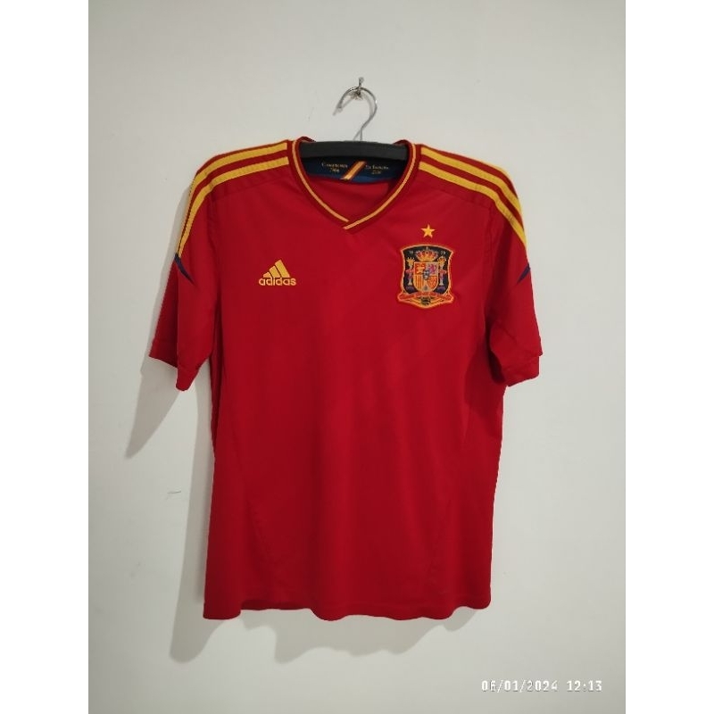 Jersey spain spanyol home juara Euro 2012 original