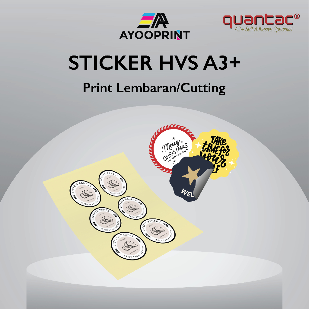 

Print & Cut Sticker Label HVS