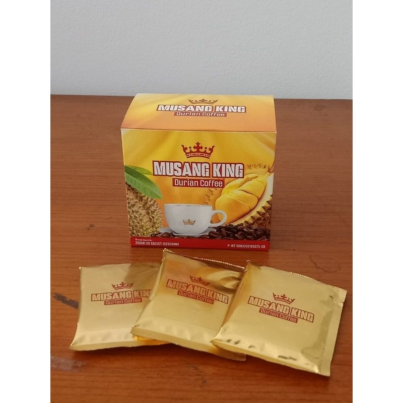 

DISTRIBUTOR MUSANG KING DURIAN COFFEE MALAYSIA/KOPI DUREN/KOPI DURIAN