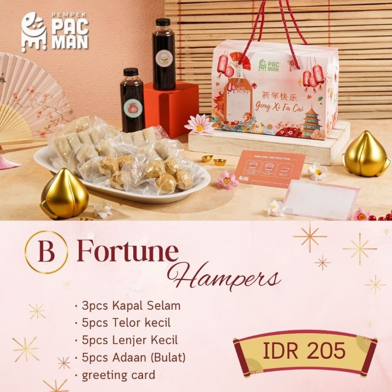 

FORTUNE HAMPERS / CNY HAMPERS PEMPEK