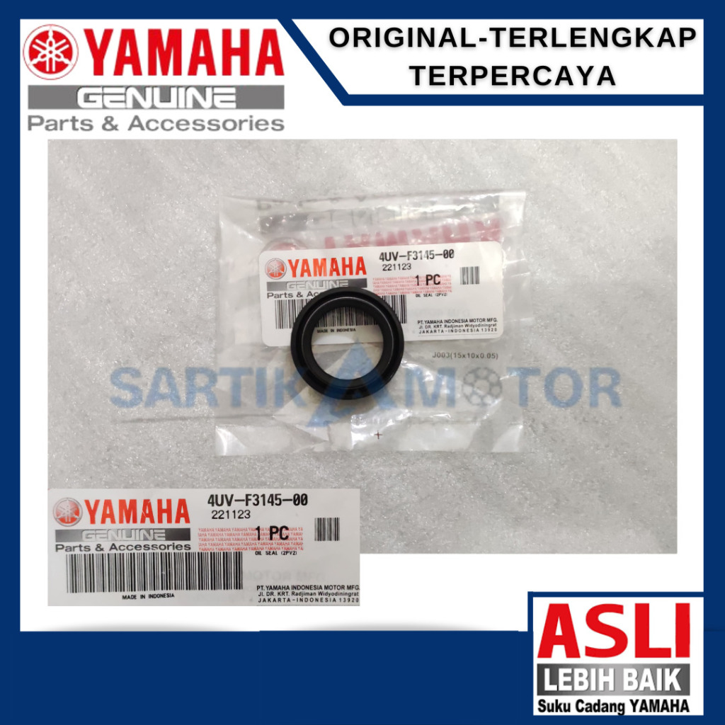 Oil Seal Sil Shock Depan Yamaha Mx King ( 4UV-F3145-00 ) 100% ORIGINAL Yamaha